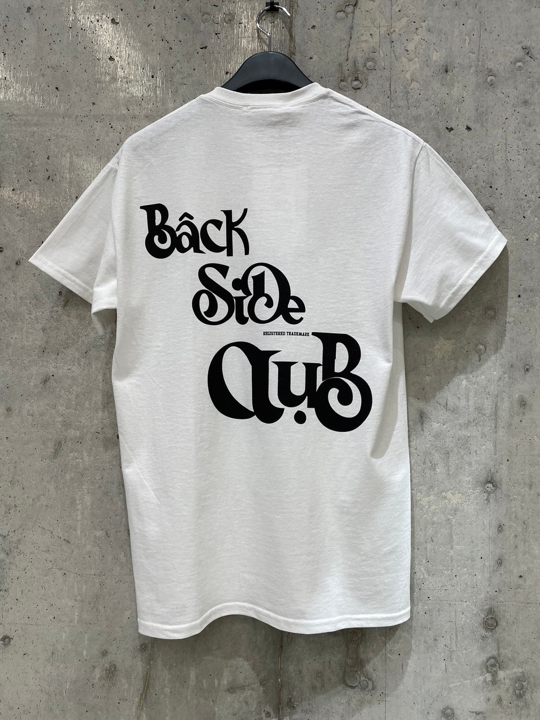 Backside club/Tシャツ/MHX992/White