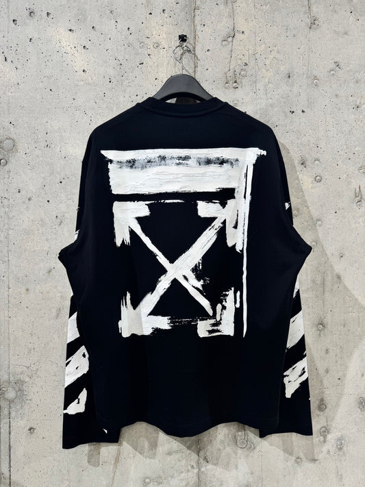 OFF-WHITE/ロンT<OMAB09F25JER003>