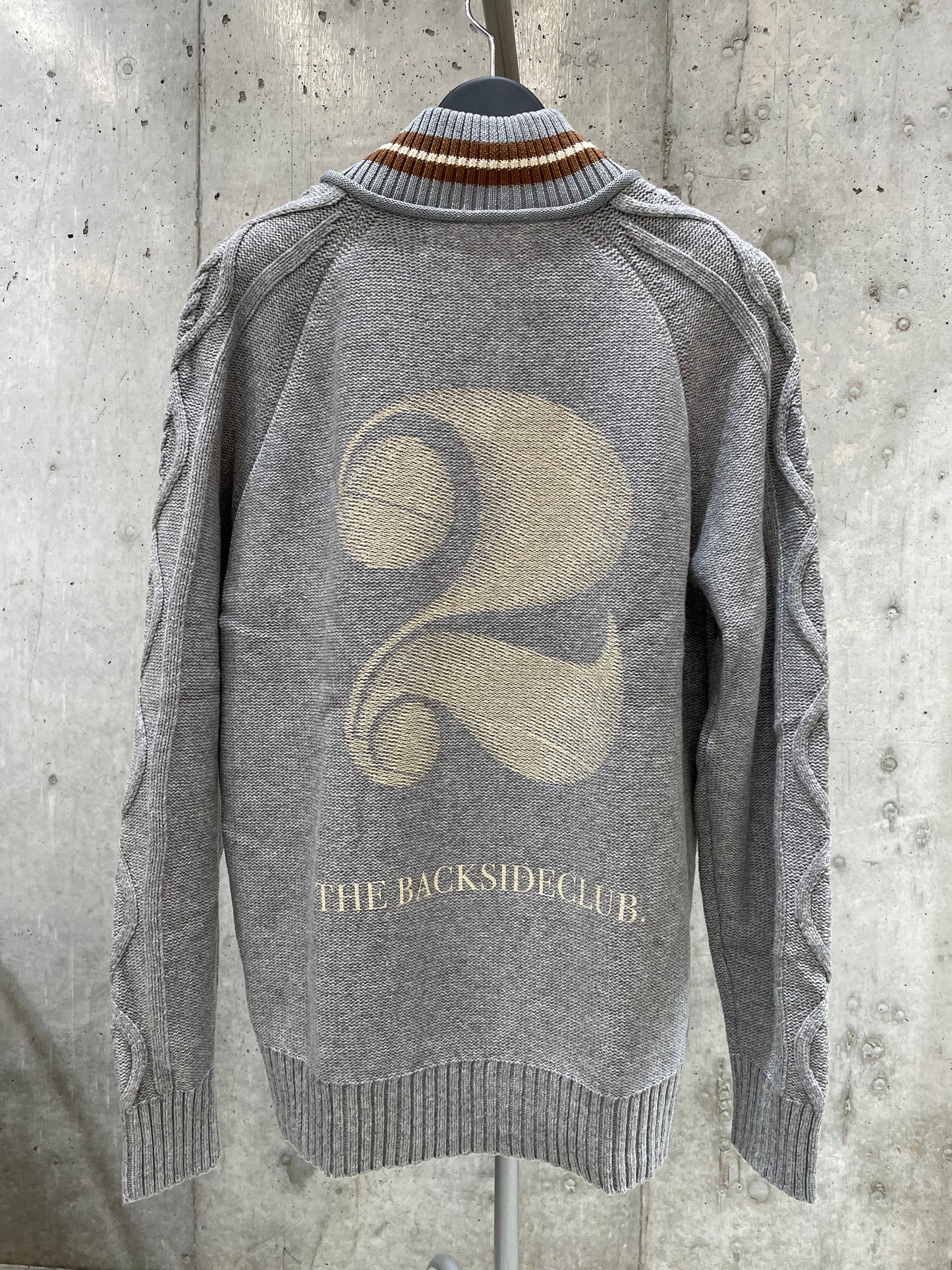 BACK SIDE CLUB/バックサイドクラブ ニット <KVX702> グレー