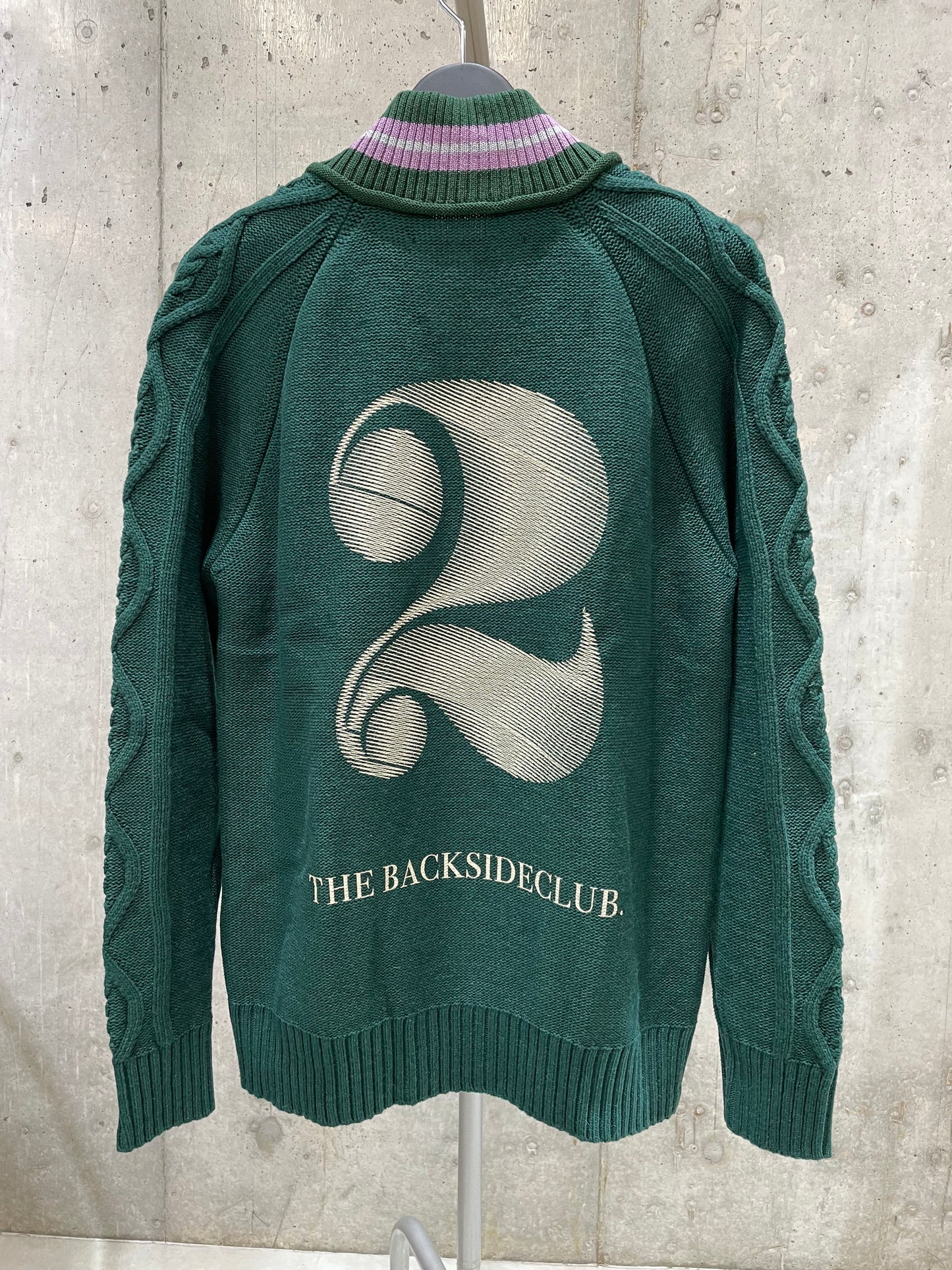 BACK SIDE CLUB/バックサイドクラブ ニット <KVX702> フォレスト