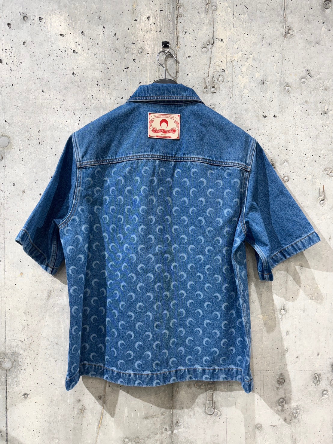 MARINE SERRE/デニムシャツ<MSI017A>