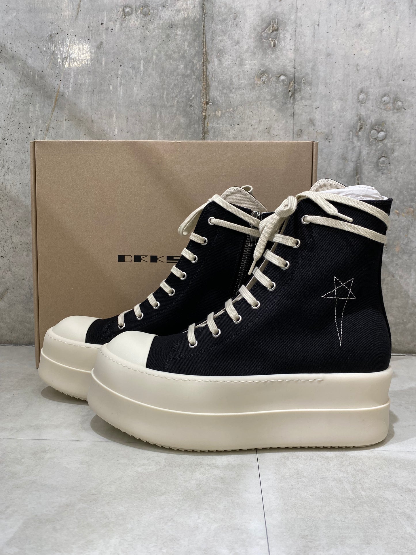Rick Owens DRKSHDW/スニーカー<DU01E3831 DOEM9>