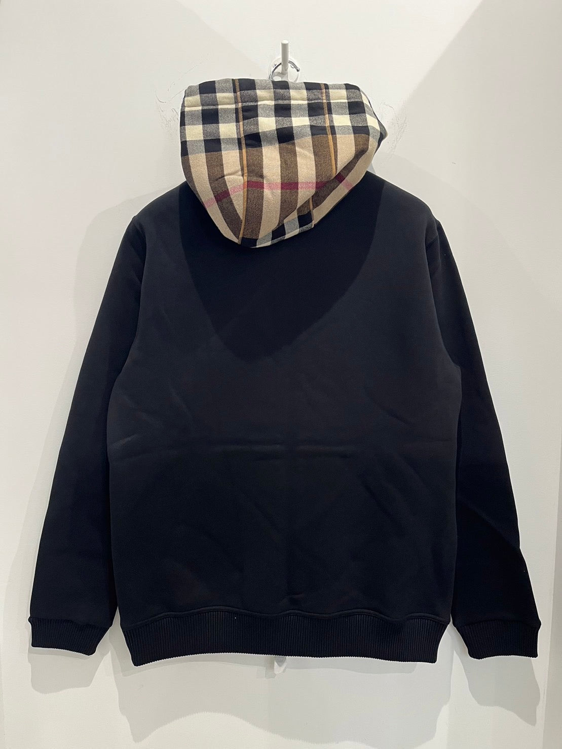 BURBERRY/バーバリー ジップパーカー <SAM ZIP> ブラック(黒)