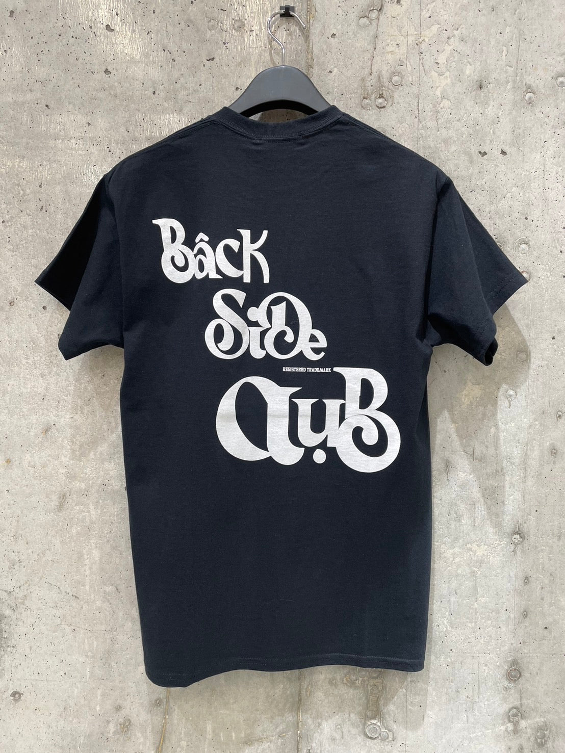 Backside club/Tシャツ/MHX992/Black