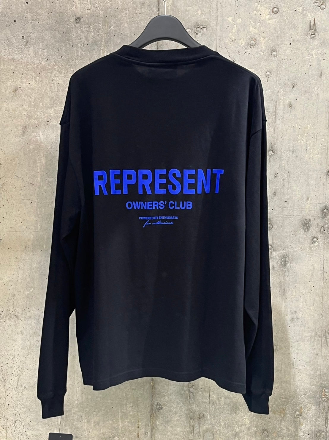 REPRESENT/リプレゼント 長袖Tシャツ(ロンT) <MT4044330> ブラック(黒)