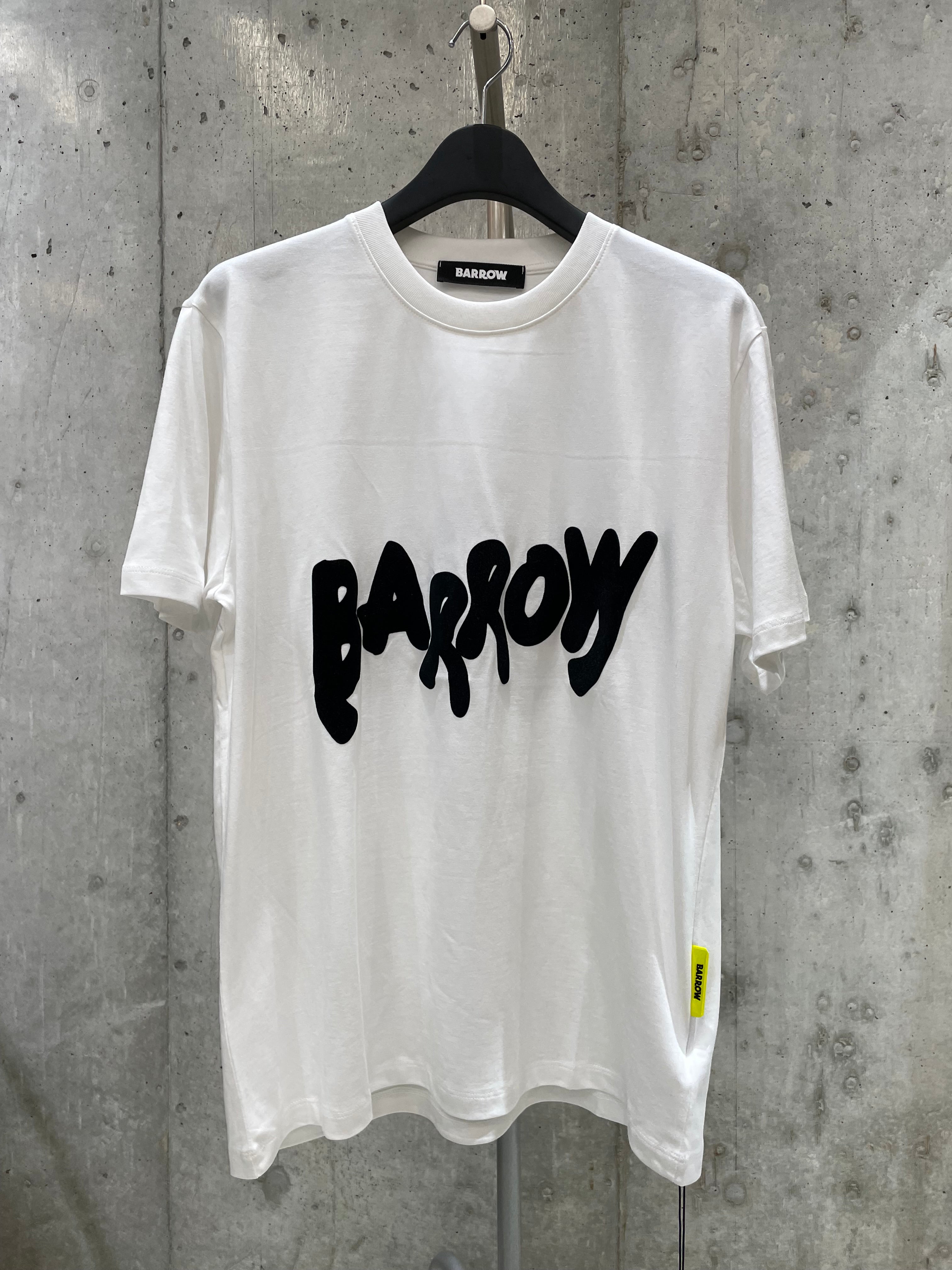 BARROW/バロー Tシャツ Tシャツ ホワイト メンズファッション